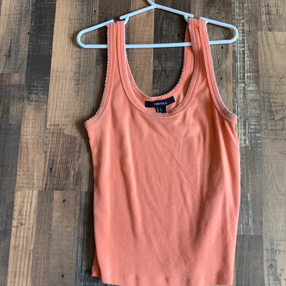 Orange-ish tank top